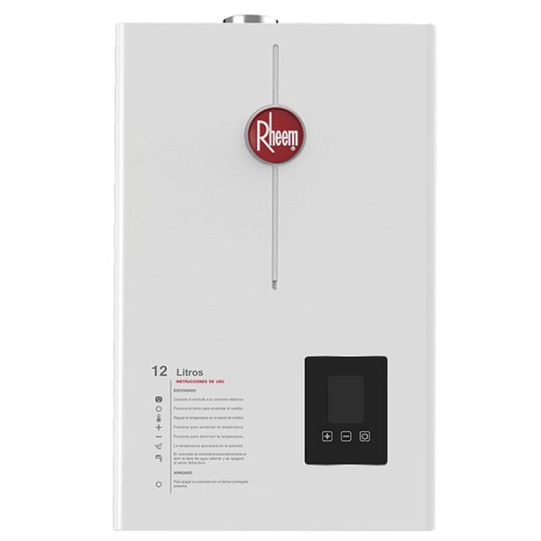 Calentador tiro forzado 12L Digital rheem