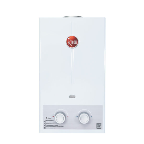 Calentador de paso a gas 8lt Tiro Natural - Image 2