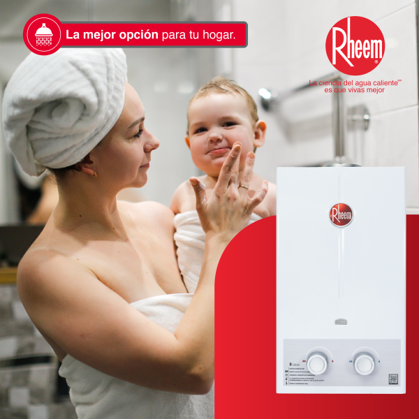 Calentador de agua 8lt Tiro Natural - Imagen 5