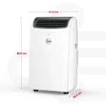 Aire Acondicionado Portátil 12000BTU - 6000121124-5
