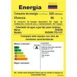 Calentador de agua 12lt Tiro Forzado Digital Gas - 600074672 - Etiqueta Eficiencia