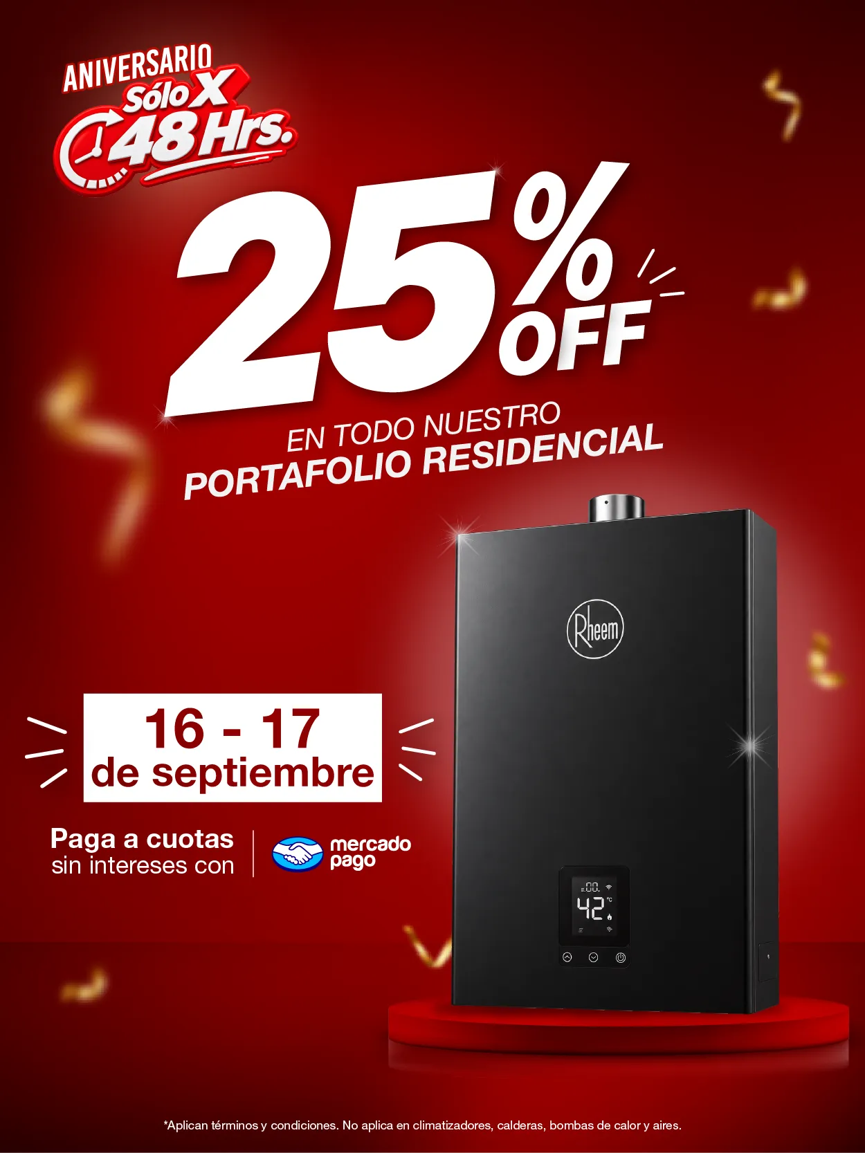 aniversario rheem