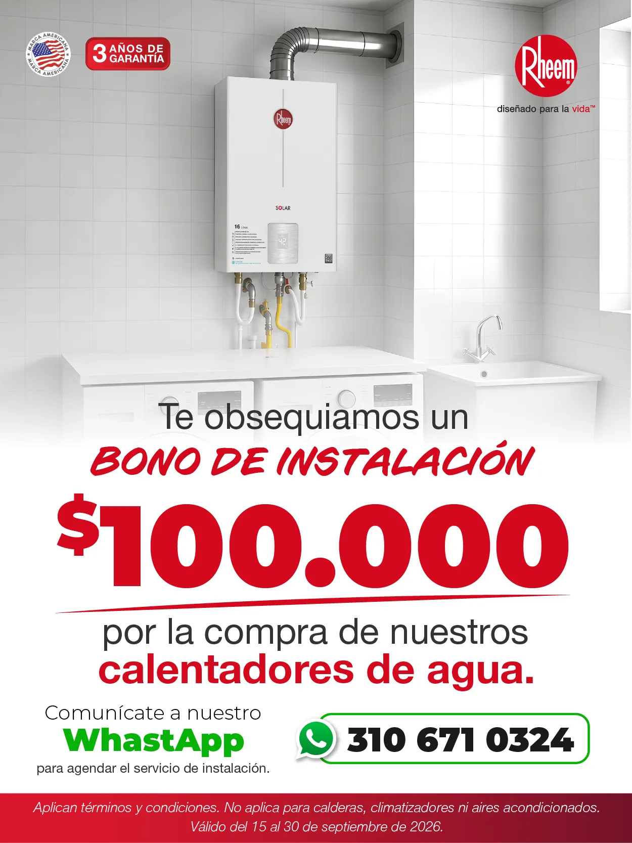 bono de instalación