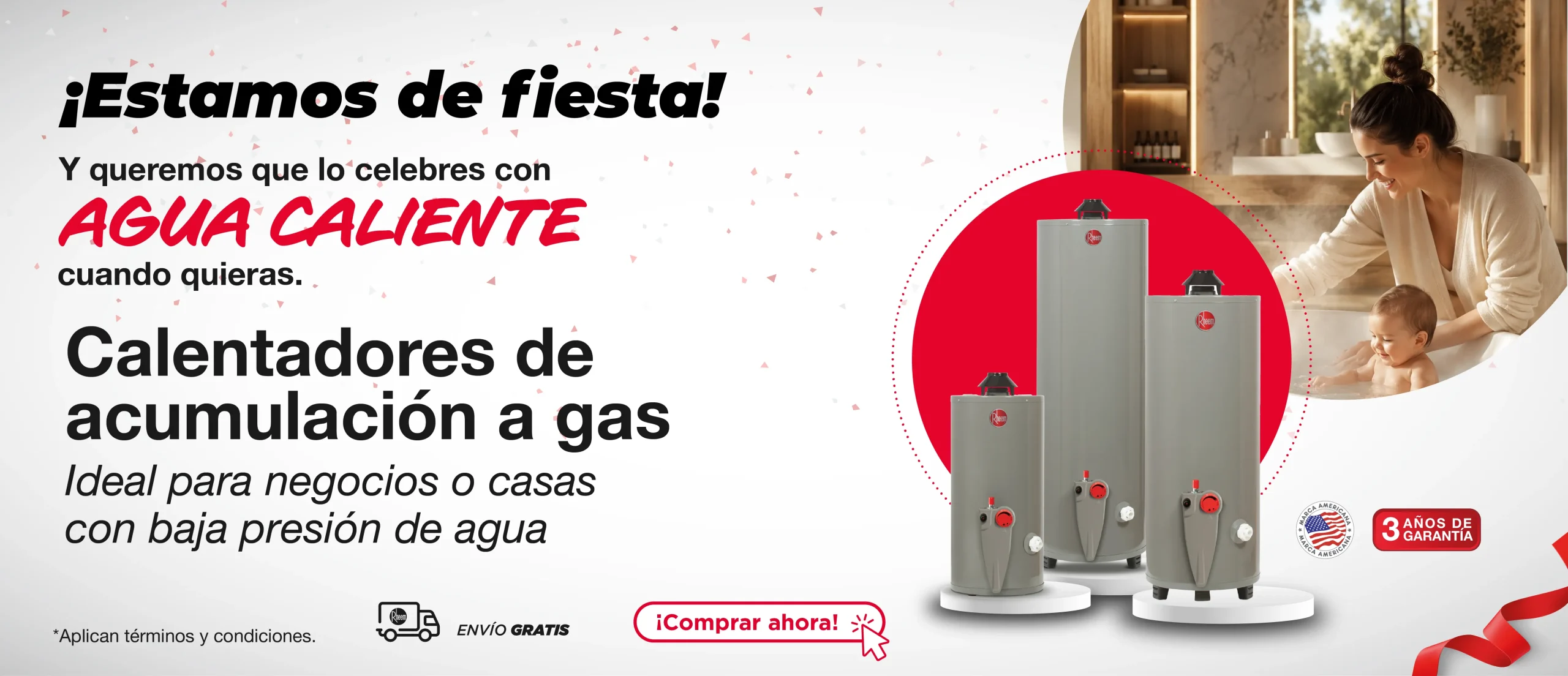 Rheem Colombia Calentadores de agua de acumulación