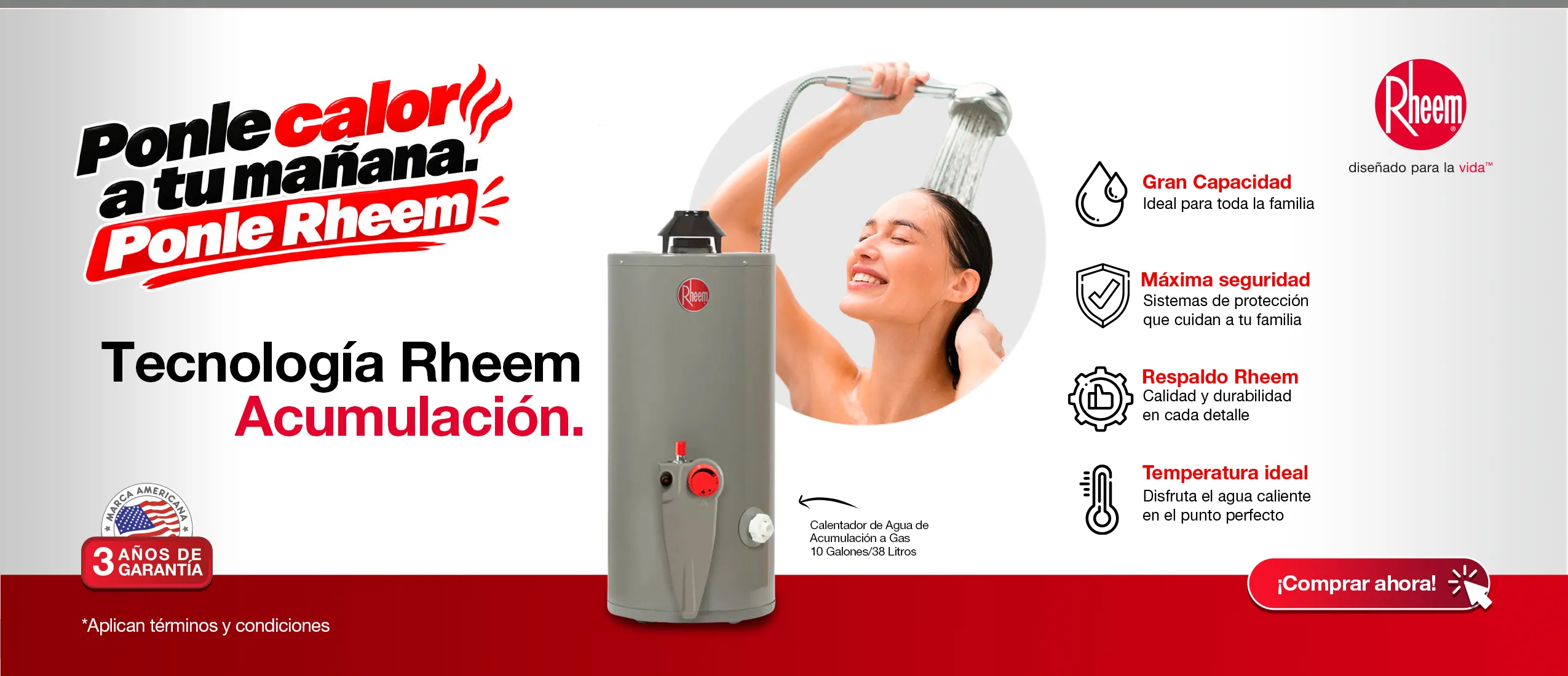 Rheem Colombia Calentadores de acumulación