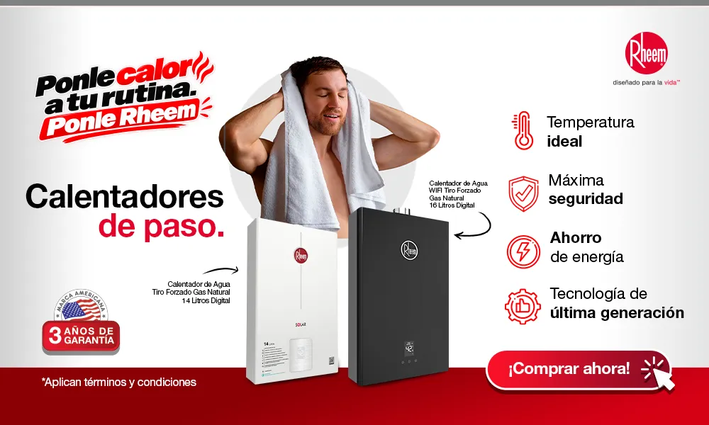 calentadores a gas